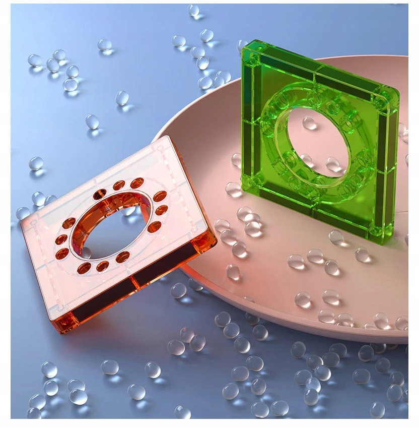 Click4Toys Magnetinės edukacinės kaladėlės vaikams 3D panelės 149 dalių didelis rinkinys
