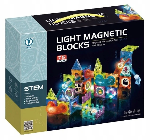 Click4Toys Magnetinis konstruktorius AIG, 75 d.
