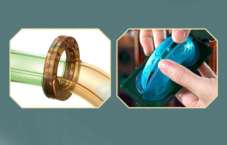 Click4Toys MAGNETINIŲ BLOKŲ PLOKŠČIAI 100 EL RUTUČIŲ stelažas VAIKAMS DIDELIS MAGNETINIS RINKINYS