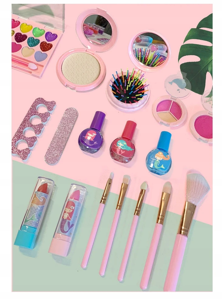 click4TOYS MAKIAŽO RINKINYS MERMAID BOX MAKE UP XXL KOSMETIKA