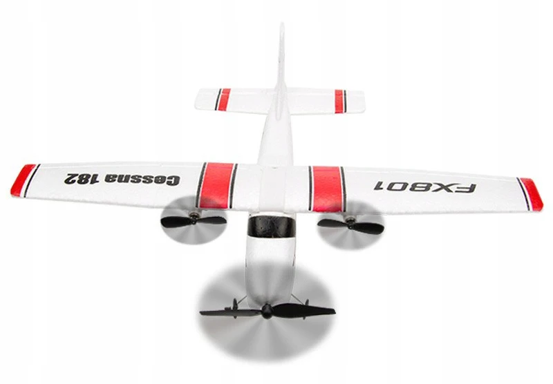 Click4Toys NUOTOLINIO PULTO VALDOMAS LĖKŠTUVAS CESSNA 182 RC + REMOTE