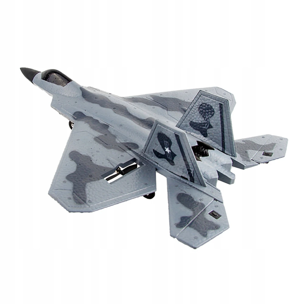 click4TOYS RC Airplane 2,4 GHz RC Plane Sklandantis lėktuvas F22 aiflystore AG