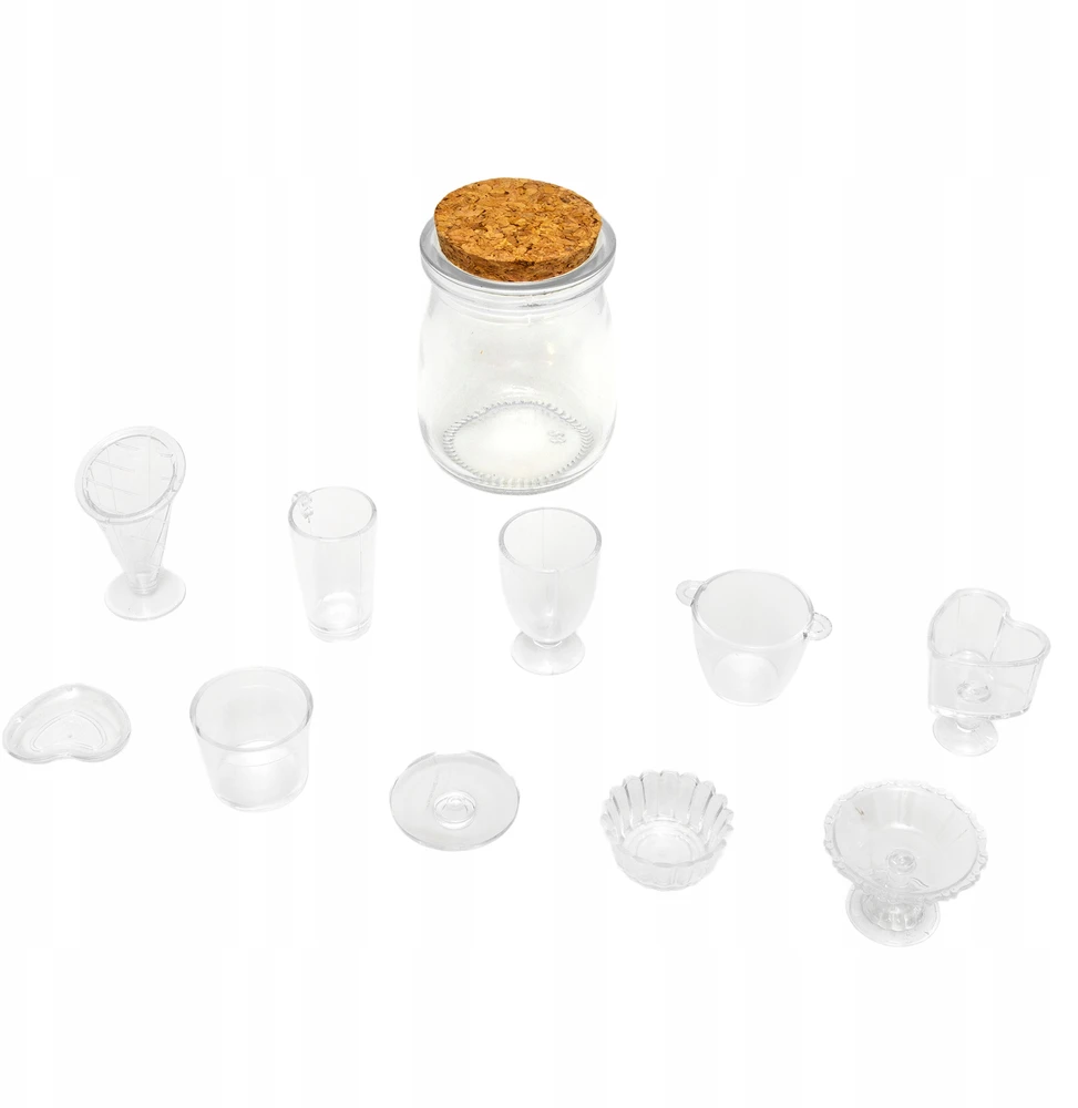 click4TOYS RINKINYS GLUTE SLIME GLUTY CAY DECORATIONS GLITER DIDŽIUS RINKINYS