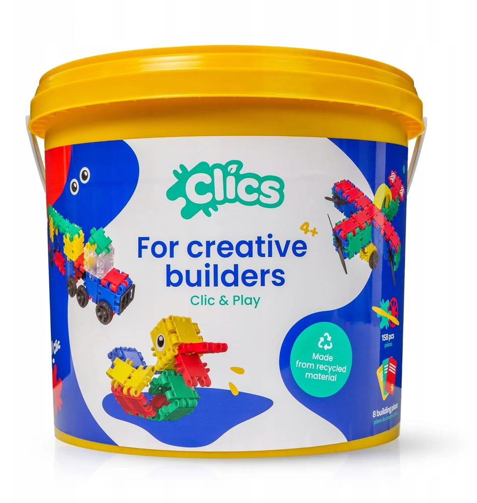 Clics toys CLICS CB198 statybinis žaislas