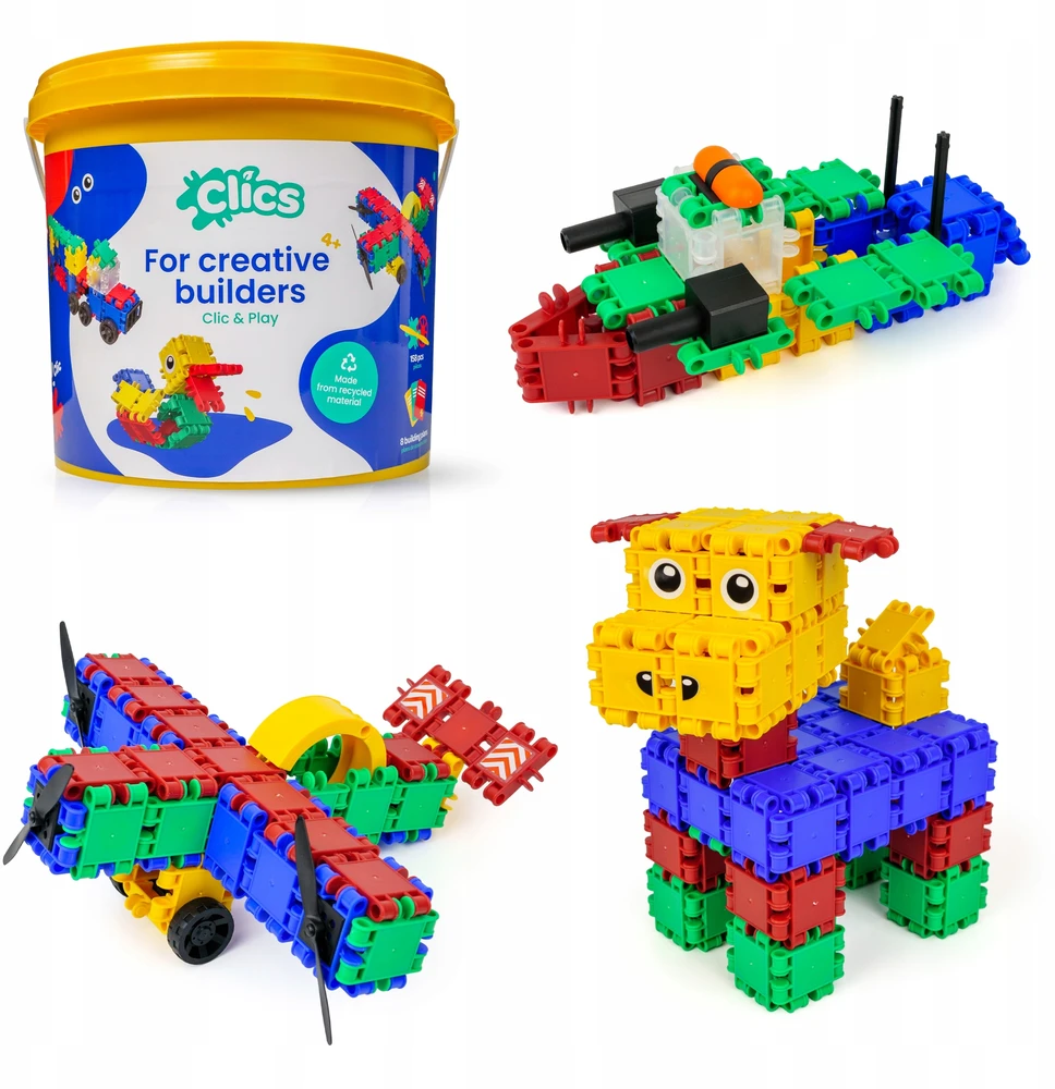 Clics toys CLICS CB198 statybinis žaislas
