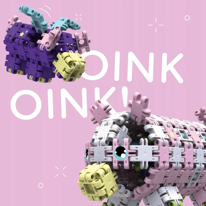 Clics toys Konstruktorius Nano Clics Fantasy Builders, 125 dalys