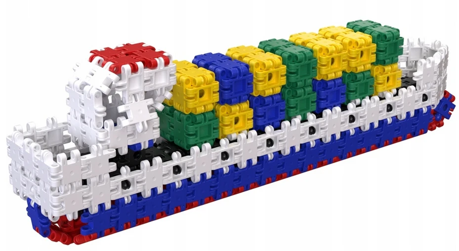 Clics toys Creative Statybiniai kaladėlės „Nano Clics“ – kūrybingi statybininkai – 500 elementų (NC003)