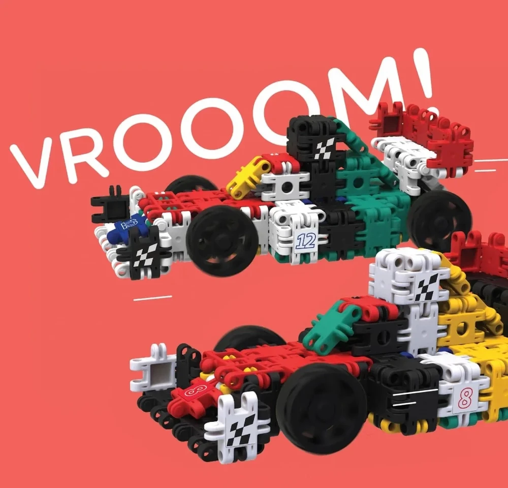 Pronice Clics toys Nano Clics 5in1 Konstrukciniai Statybiniai Blokeliai - 250 El.