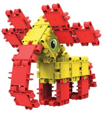 Clics toys Original CLICS FB001 ZOO konstruktoriaus kaladėlės 460 dalių 25 in 1 HIT