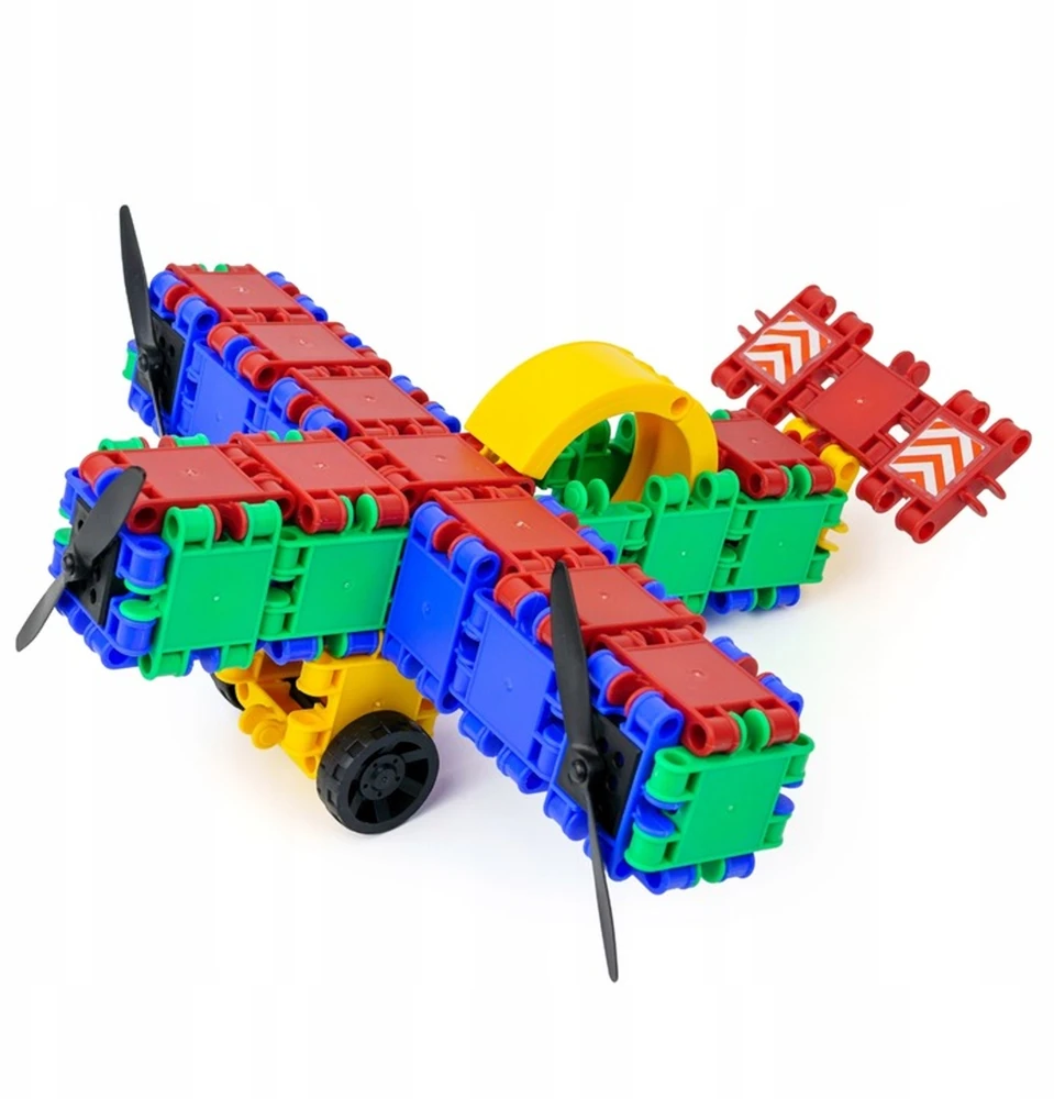 Clics toys Užraktas Ant Magnetinių Slydimų (68 Elementai)