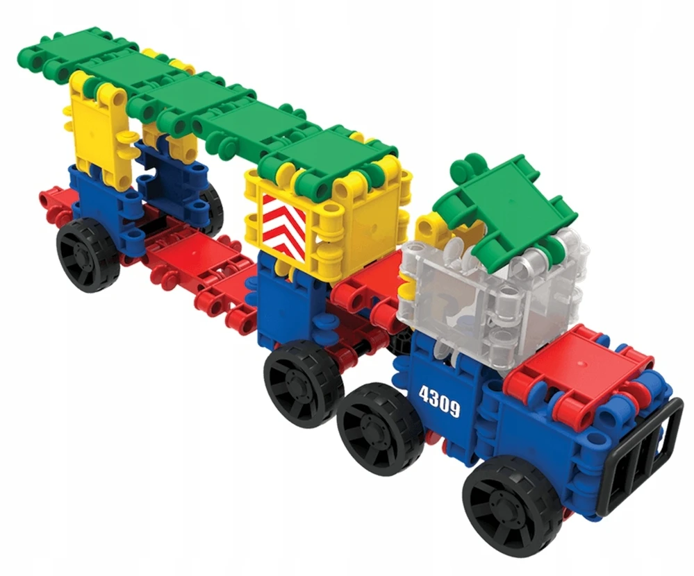Clics toys Užraktas Ant Magnetinių Slydimų (68 Elementai)