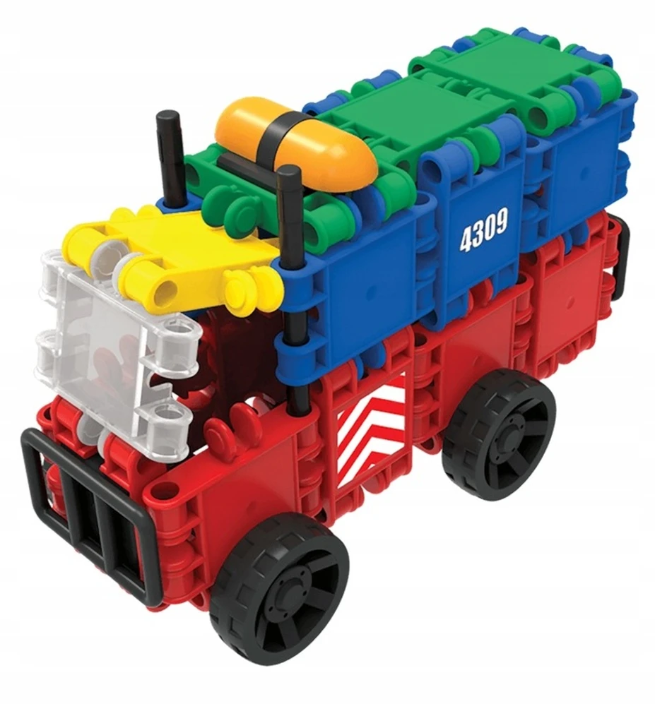 Clics toys Užraktas Ant Magnetinių Slydimų (68 Elementai)