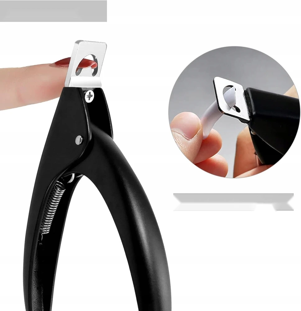 CLIpper ONE Juodas TOOL ACRYLIC GEL DIRBTINIAI NAGAI