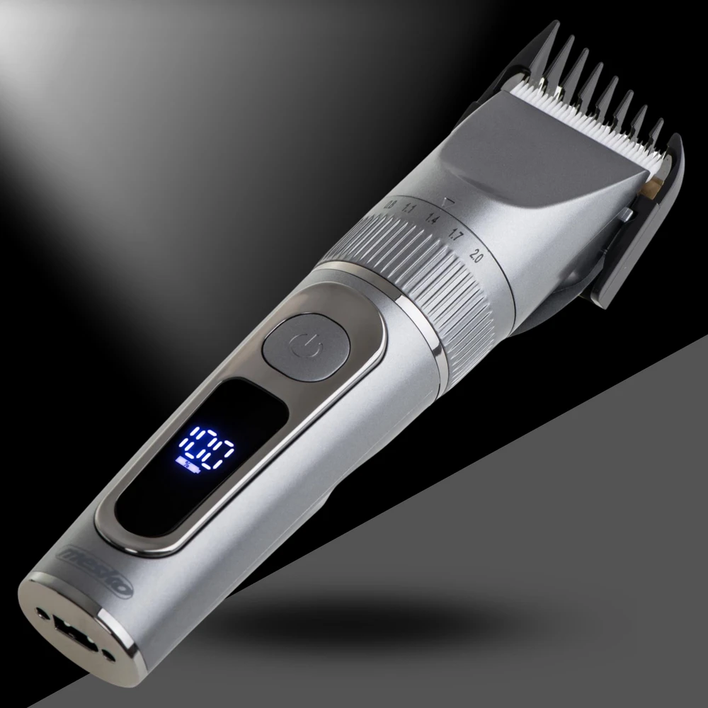 Mesko Professional Clipper, titano, LCD, IPX6, darbo laikas 180 min. Mesko MS 2843