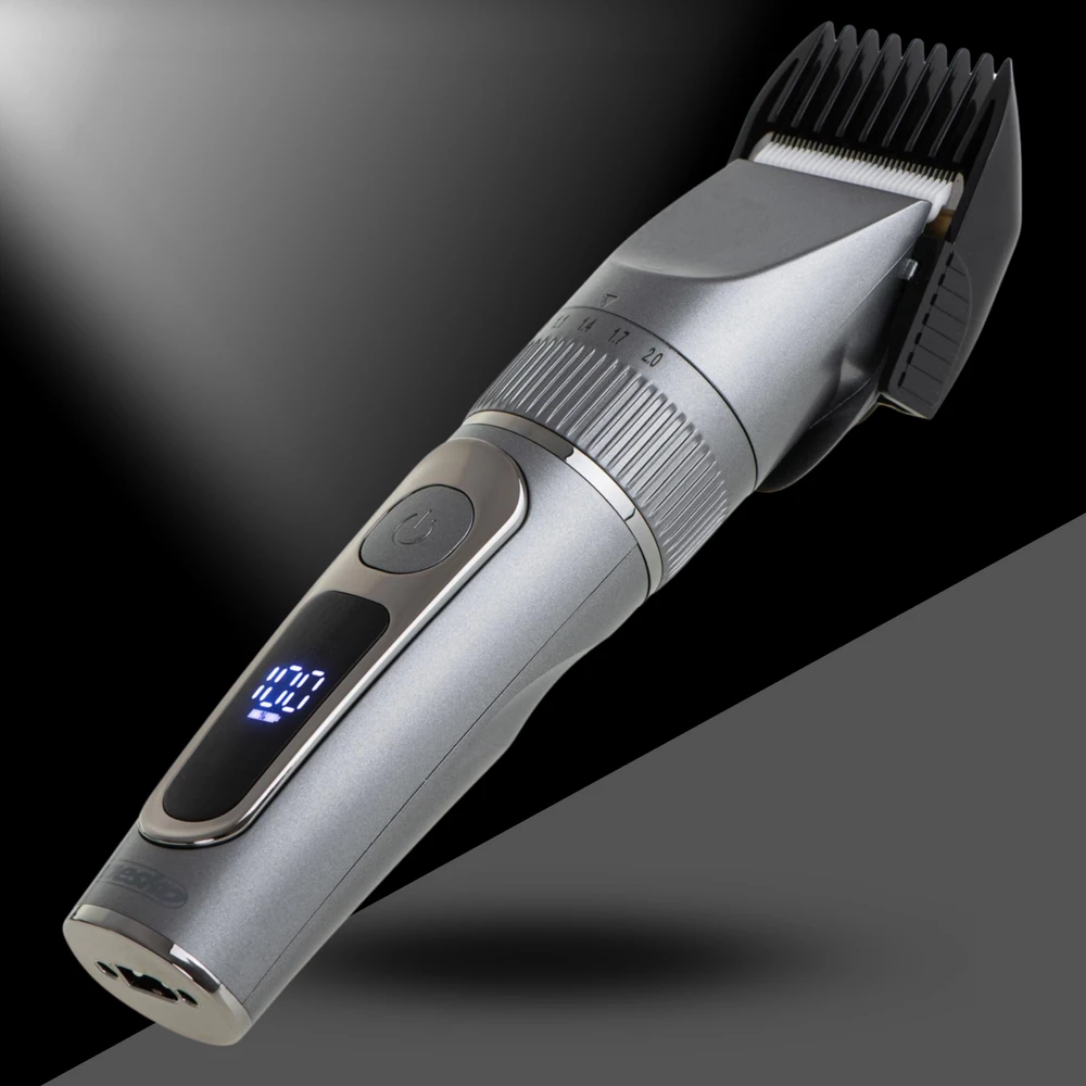 Mesko Professional Clipper, titano, LCD, IPX6, darbo laikas 180 min. Mesko MS 2843