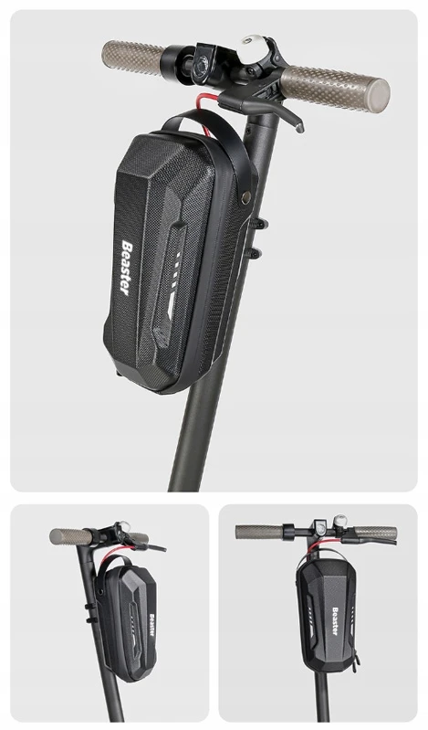 CN Beaster Scooter Pakabinamas krepšys paspirtukui Beaster, BS93BG, neperšlampantis, talpa 3 l