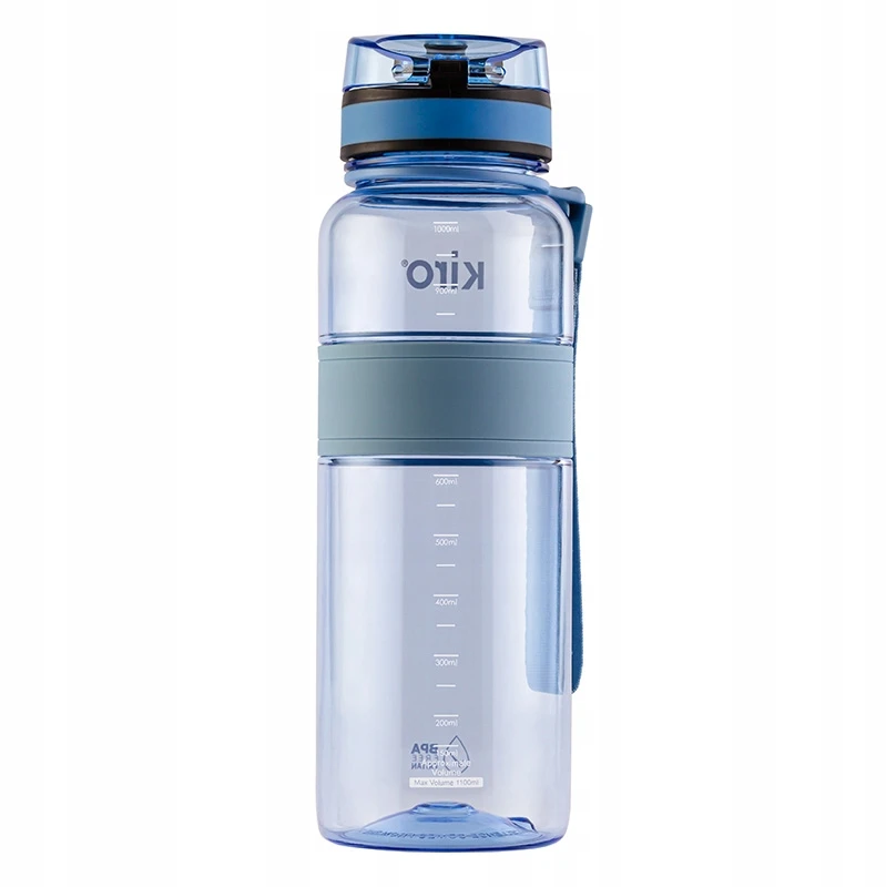 CN Vandens butelis Kiro KI5031BL 1100 ml Tritan mėlynas