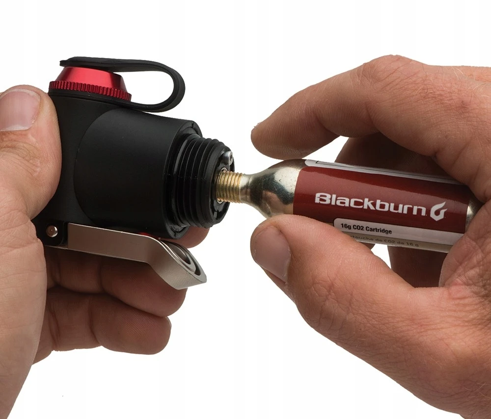 CO2 kasetės dviračiui Blackburn B018A372SG, sidabrinės spalvos