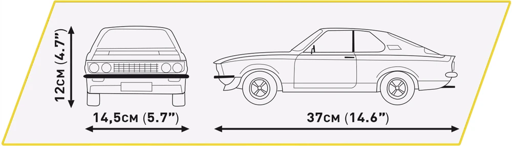 Cobi 1970 Opel Manta A