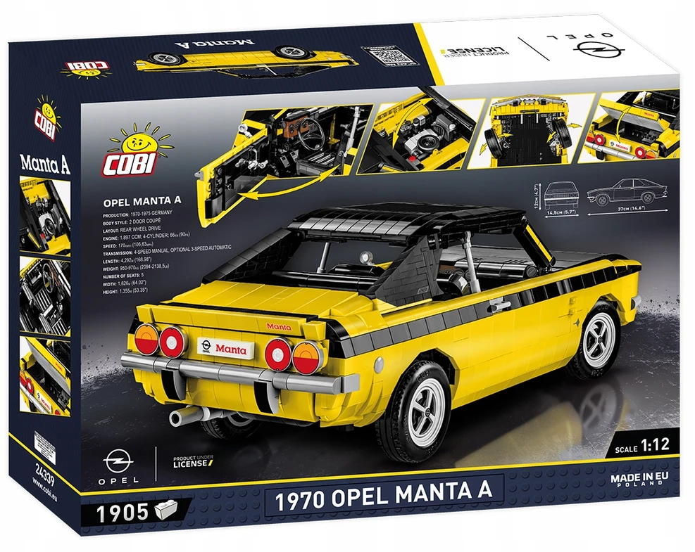 Cobi 1970 Opel Manta A