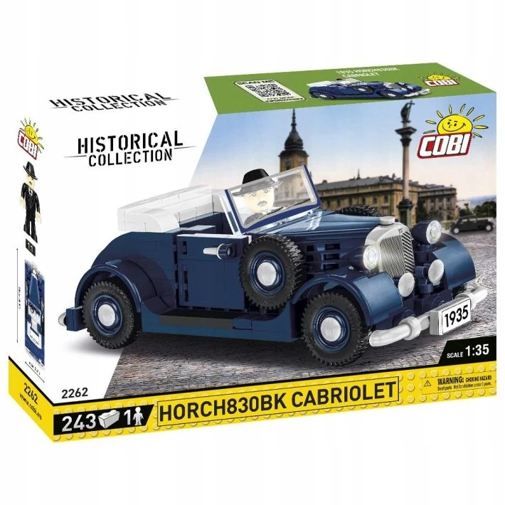 COBI 2262 blokai Horch830BK Cabriolet Car Cabriolet Auto