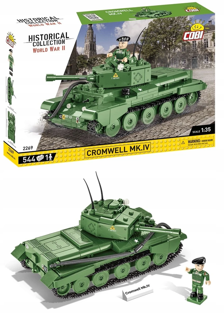 COBI - Konstruktorius Cromwell Mk.IV, 1/35, 2269