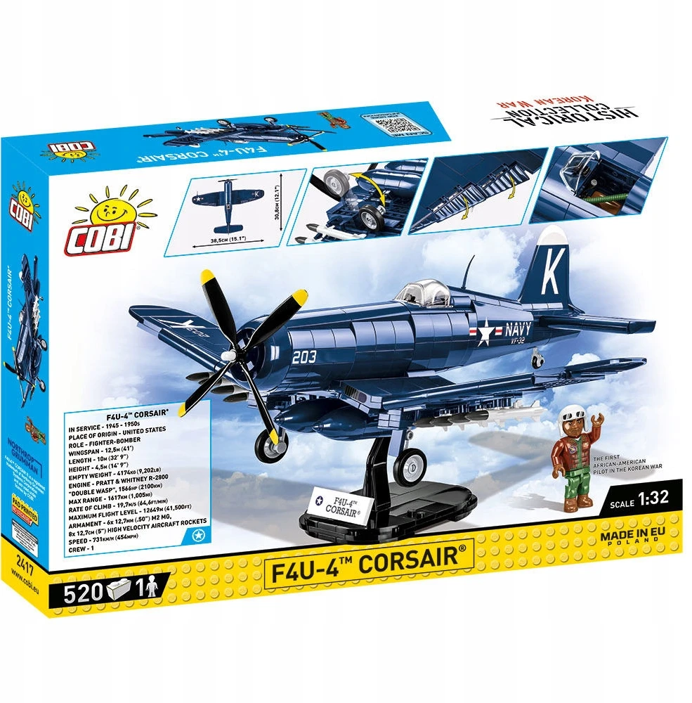 COBI - Konstruktorius F4U-4 Corsair, 1/32, 2417