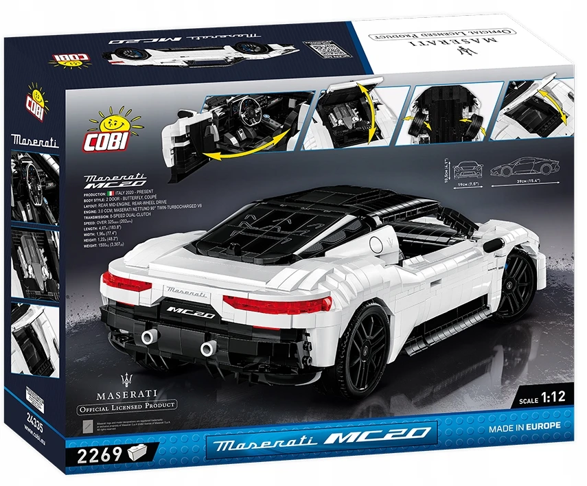 Cobi 24335 Maserati MC20 blokeliai