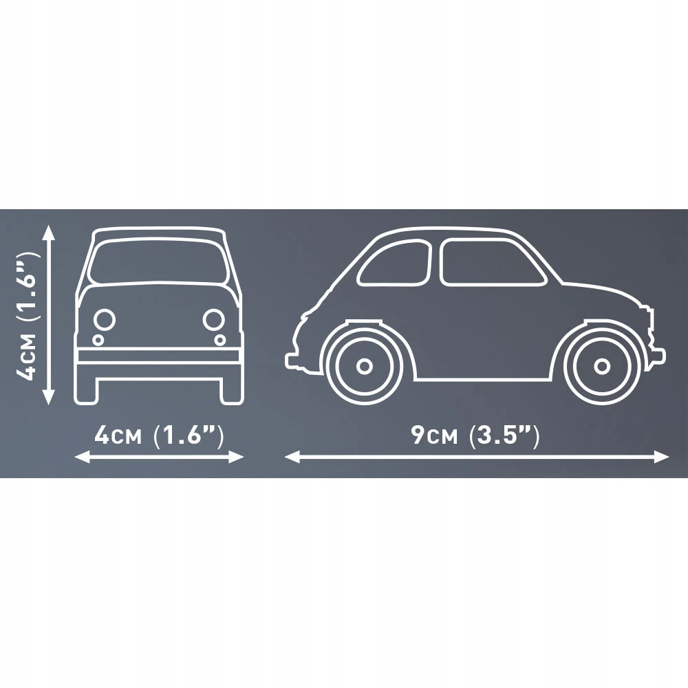 COBI-24524 blokai 1965 Fiat Abarth