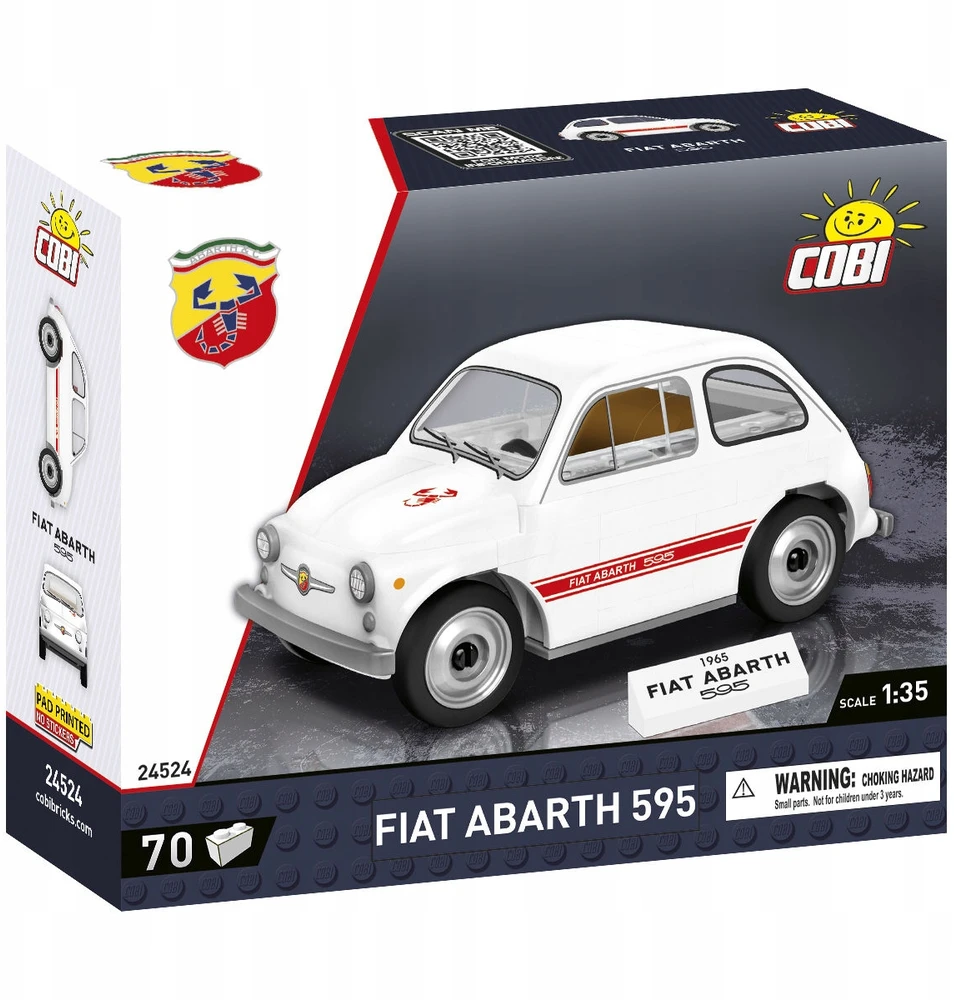 COBI-24524 blokai 1965 Fiat Abarth