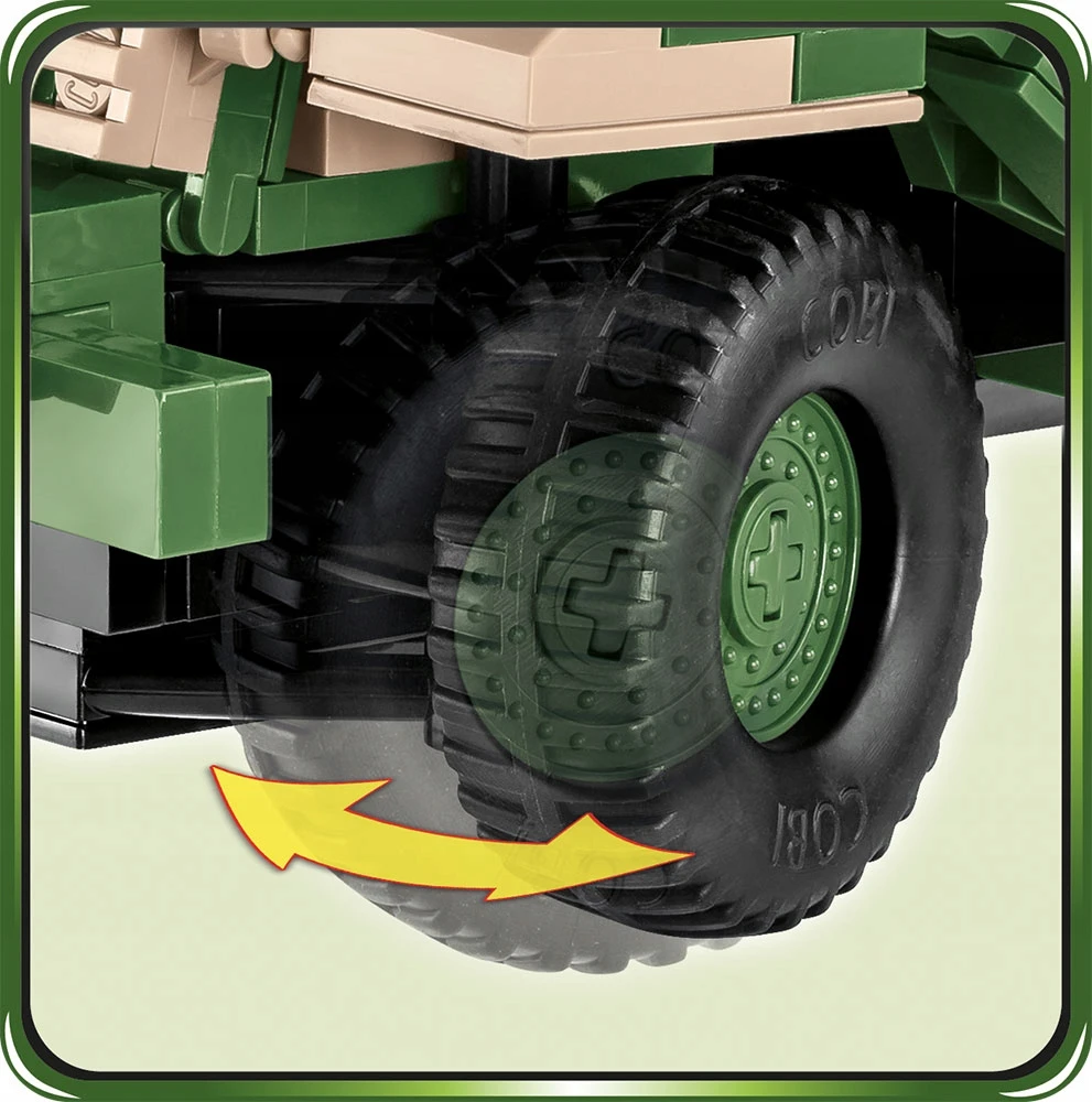 Cobi 2535 M3 Gmc Transporter Statybiniai Blokeliai