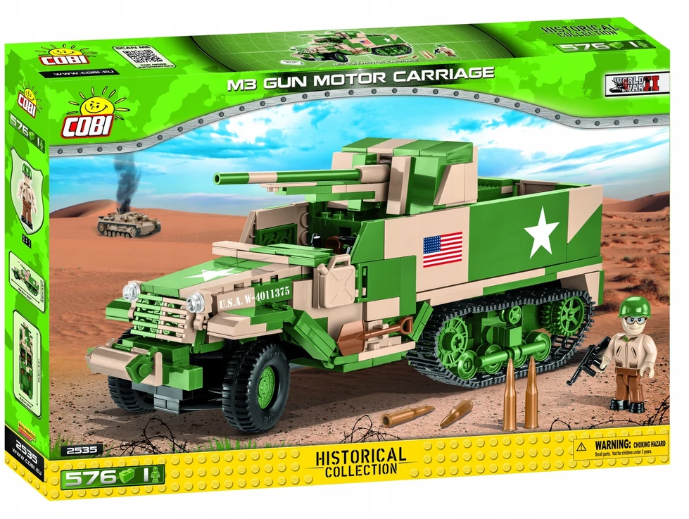 Cobi 2535 M3 Gmc Transporter Statybiniai Blokeliai