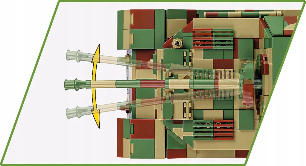 COBI 2582 BLOKAI Panzerjäger Tiger (P) Elefant Tank Cannon