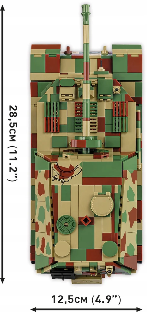 COBI 2582 BLOKAI Panzerjäger Tiger (P) Elefant Tank Cannon