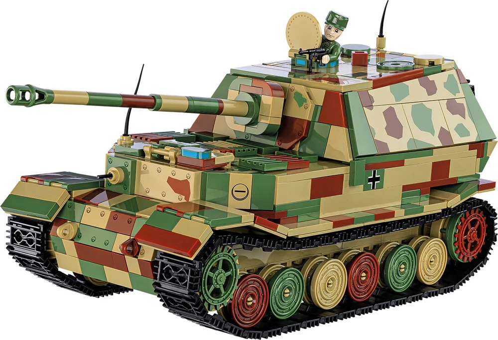 COBI 2582 BLOKAI Panzerjäger Tiger (P) Elefant Tank Cannon