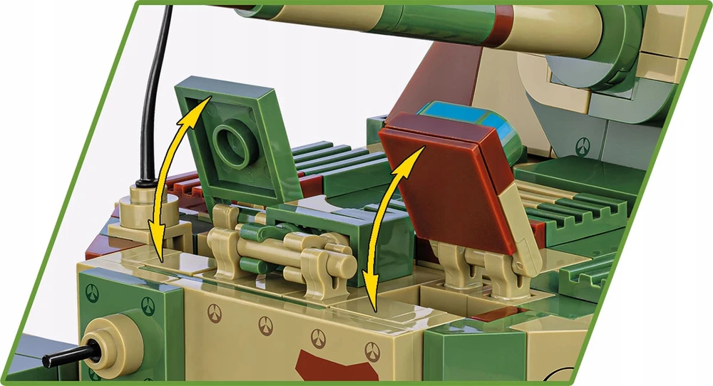 COBI 2582 BLOKAI Panzerjäger Tiger (P) Elefant Tank Cannon