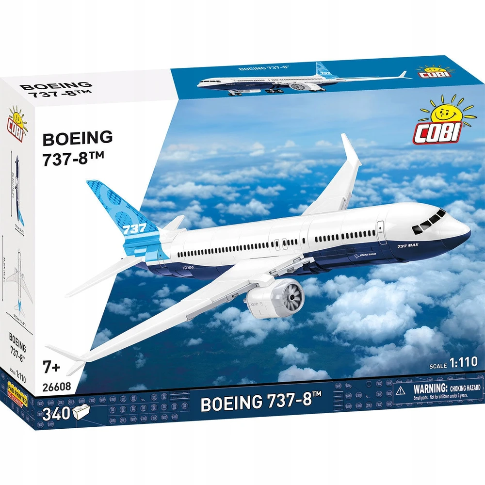 COBI - Konstruktorius Boeing 737-8, 1/110, 26608