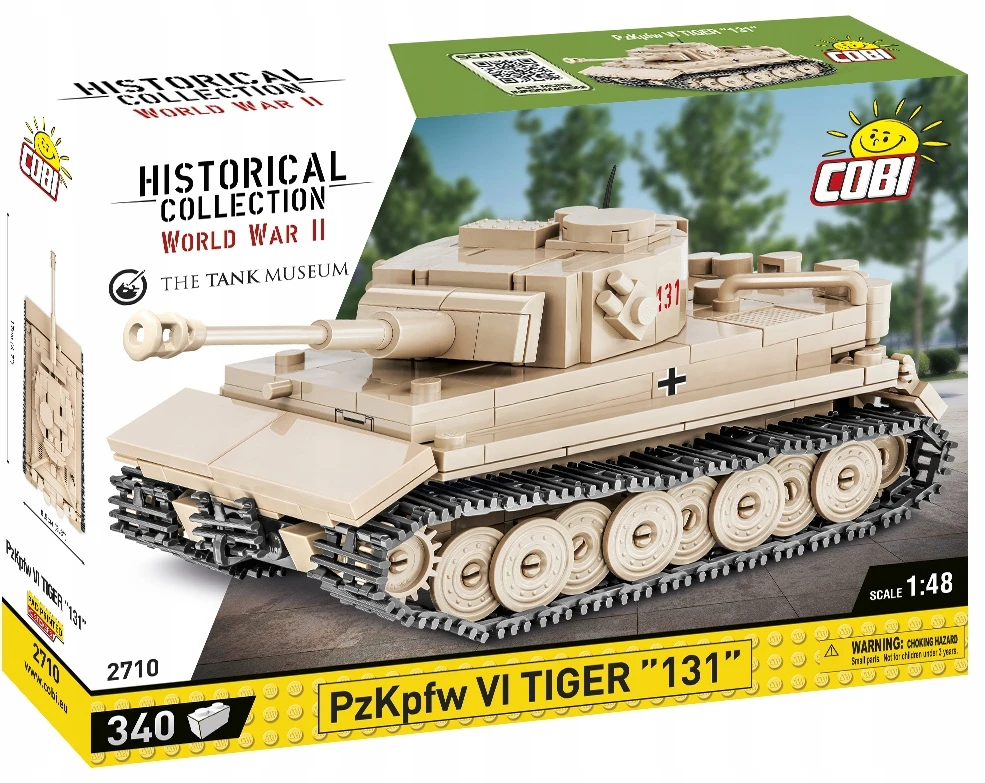 COBI - Konstruktorius PzKpfw VI Tiger 131, 1/48, 2710