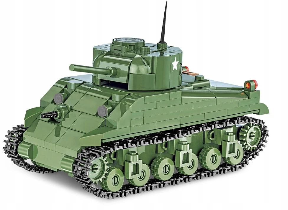 COBI konstruktorius Sherman M4A1 tankas 1:48, 312 detalių (2715)