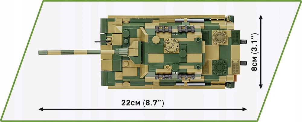 Cobi Klocki panzerjager tiger ausf.b jagdtiger