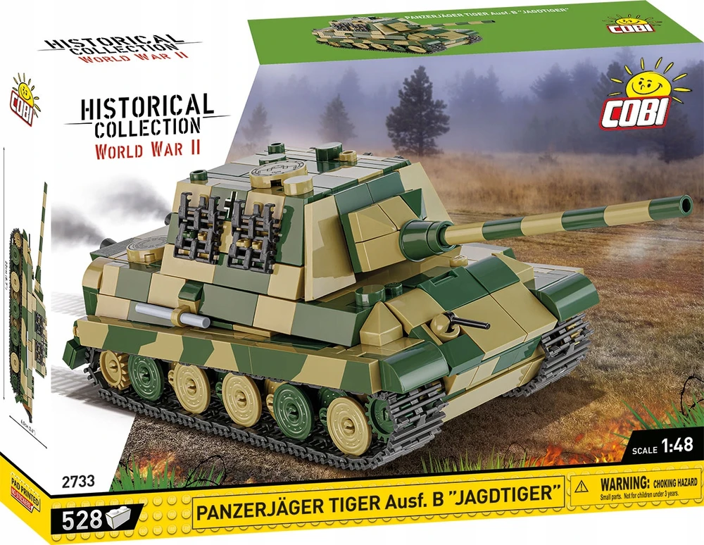 Cobi Klocki panzerjager tiger ausf.b jagdtiger