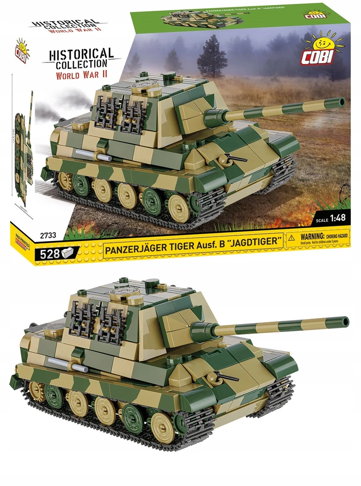 Cobi Klocki panzerjager tiger ausf.b jagdtiger
