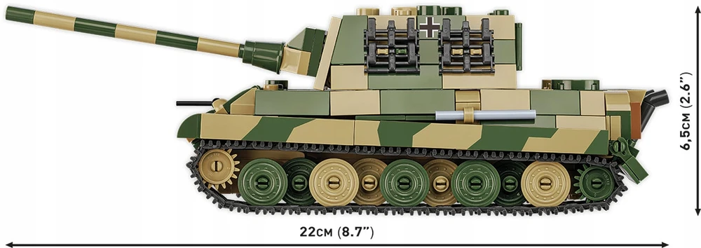 Cobi Klocki panzerjager tiger ausf.b jagdtiger