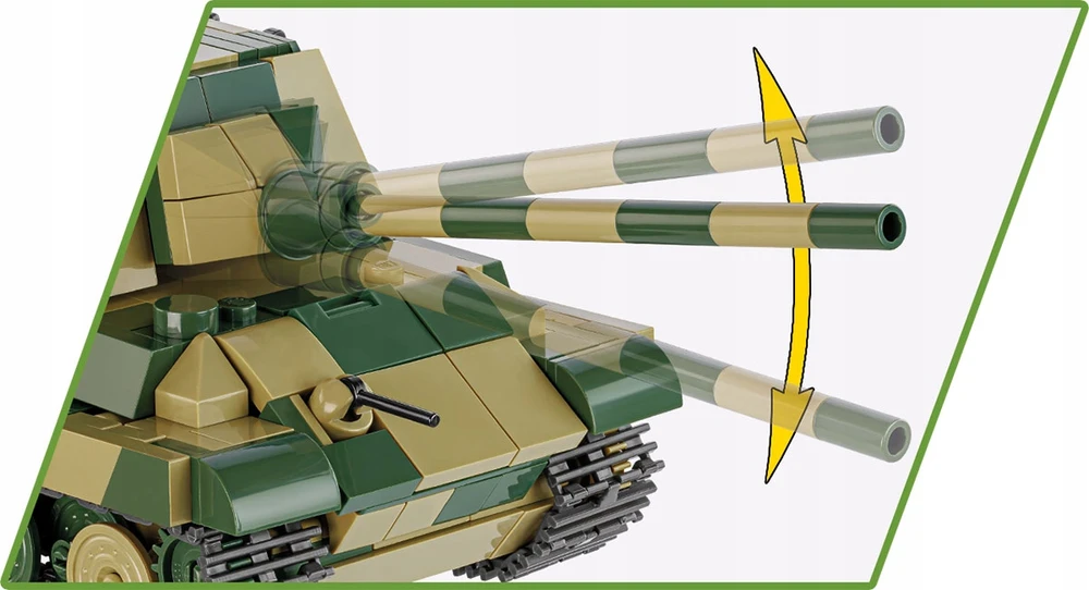 Cobi Klocki panzerjager tiger ausf.b jagdtiger