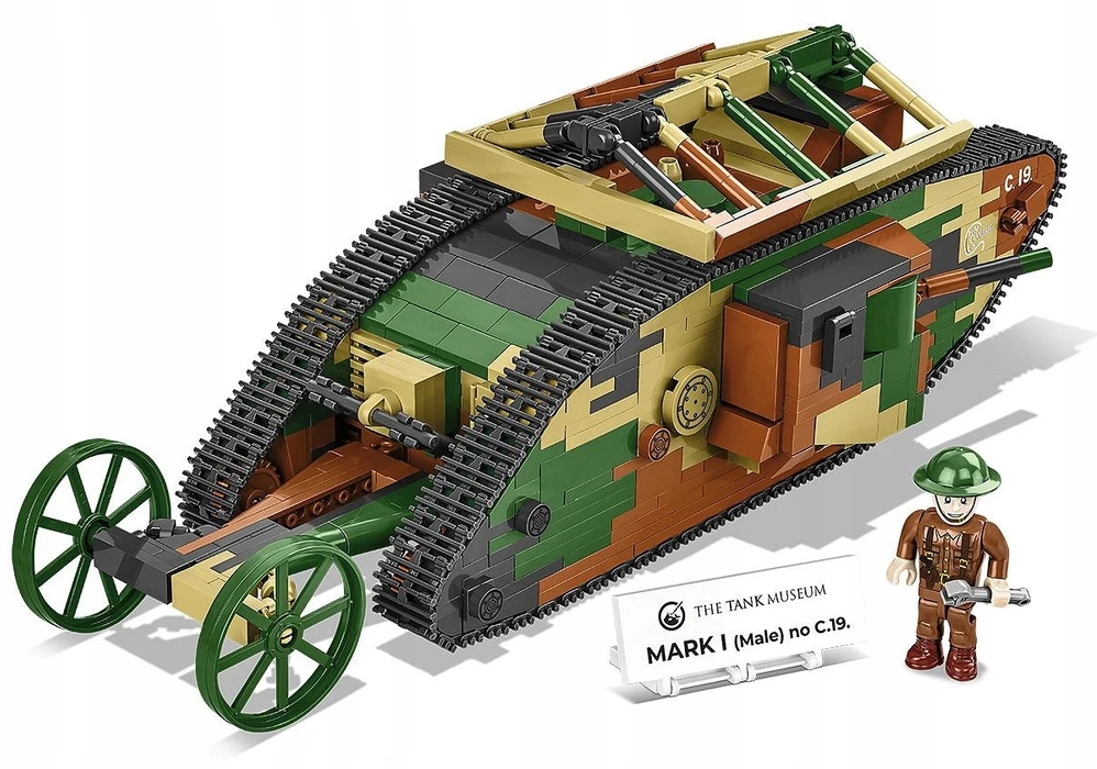 Cobi Mark I vyras modelis C.19 konstruktorius, 878 dalys