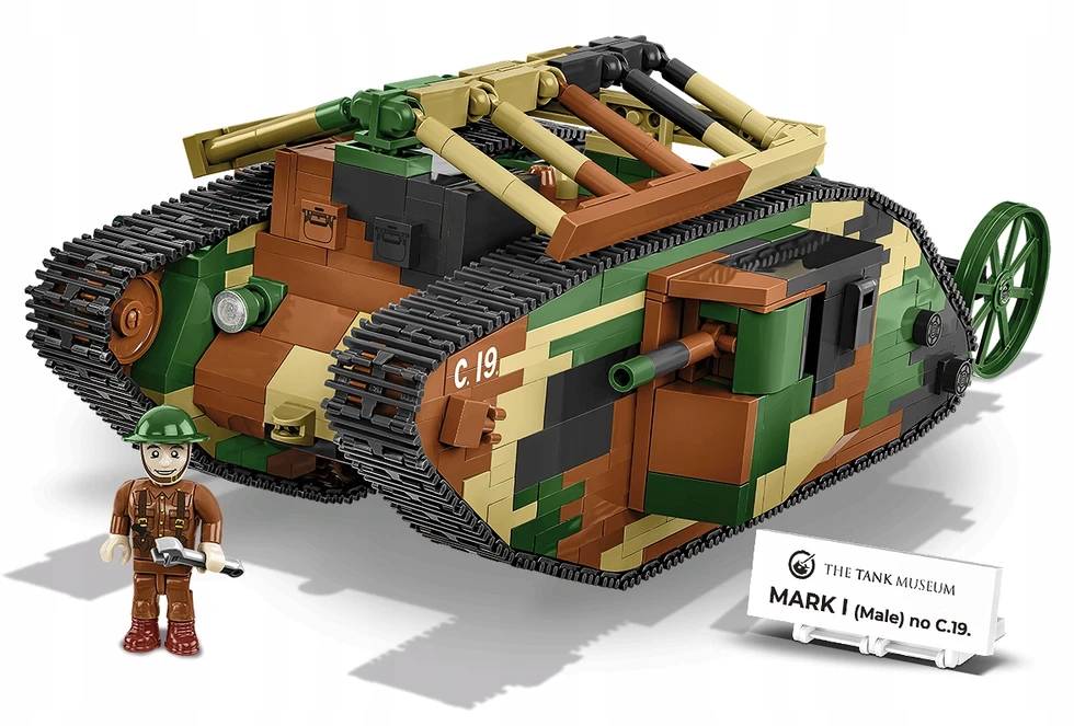 Cobi Mark I vyras modelis C.19 konstruktorius, 878 dalys