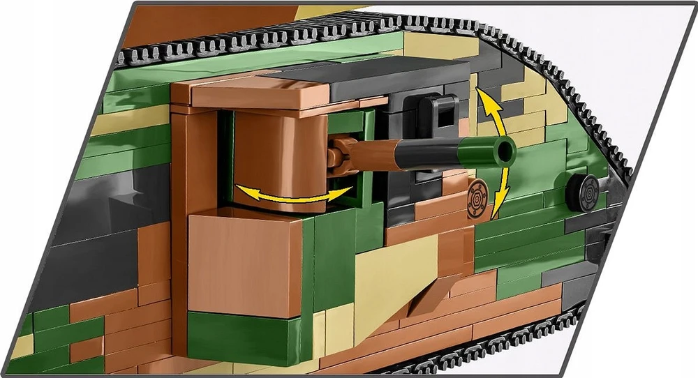 Cobi Mark I vyras modelis C.19 konstruktorius, 878 dalys