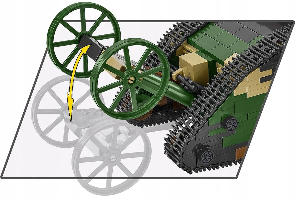 Cobi Mark I vyras modelis C.19 konstruktorius, 878 dalys
