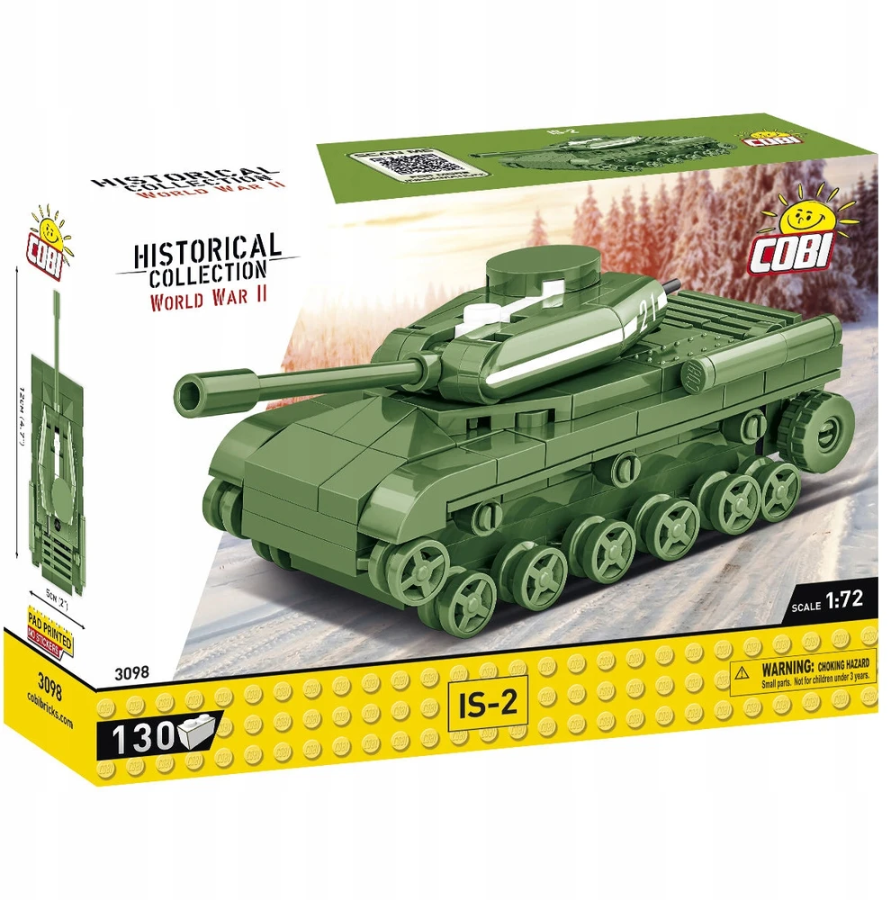 COBI-3098 blokuoja IS 2 130 KL baką.