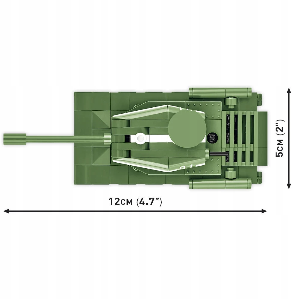 COBI-3098 blokuoja IS 2 130 KL baką.
